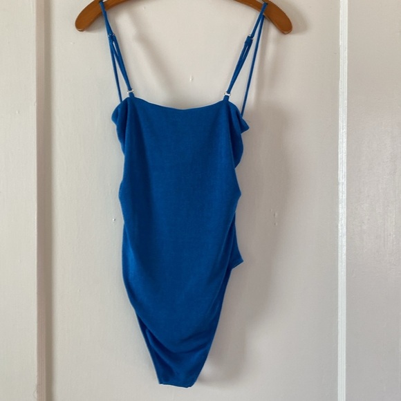 WITH JÉAN Juni One Piece in Electra Blue size Small - Picture 10 of 10